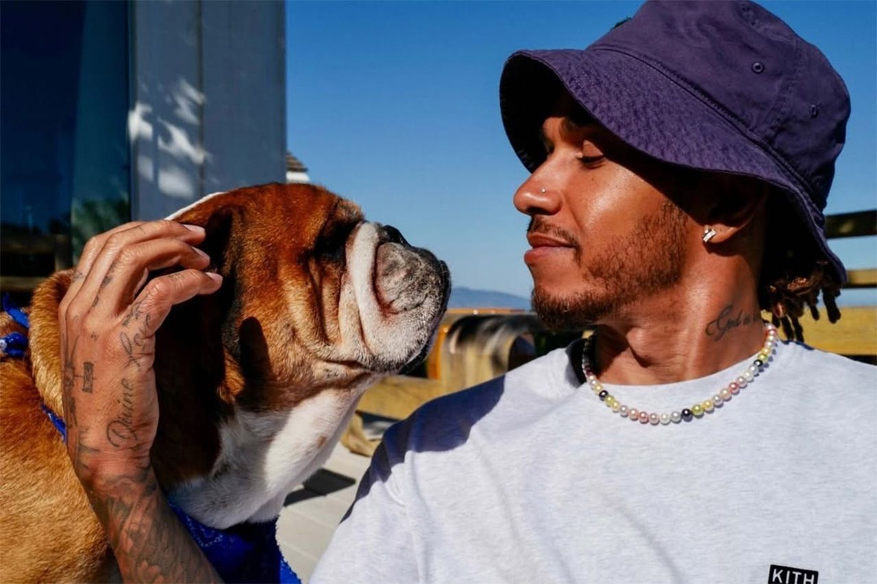 ルイス・ハミルトン 愛犬ロスコー死去にF1界から追悼の声