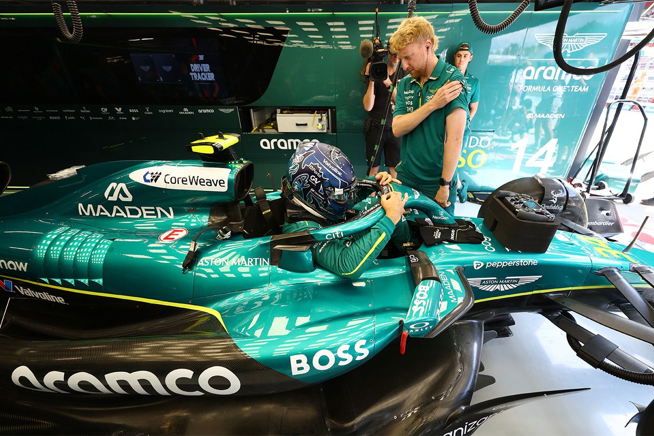 角田裕毅 アストンマーティン・コグニザント・フォーミュラワンチーム ホンダ