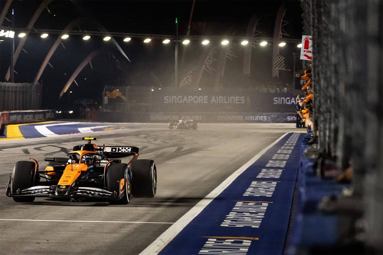 マクラーレン F1シンガポールGPでの2年連続王者は「13ポイントで決定」