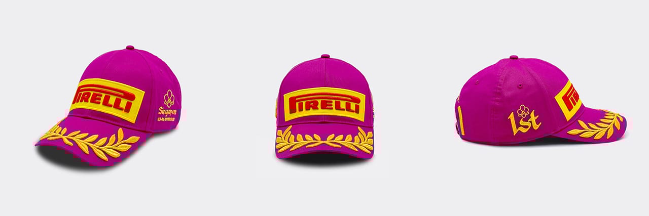 F1シンガポールGP ポディウムキャップ
