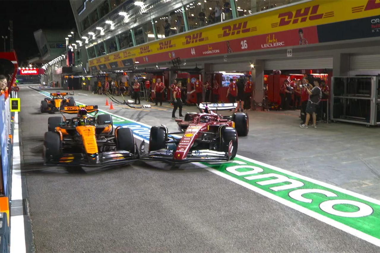 F1シンガポールGP フリー走行2回目 ハイライト動画：角田裕毅は11番手