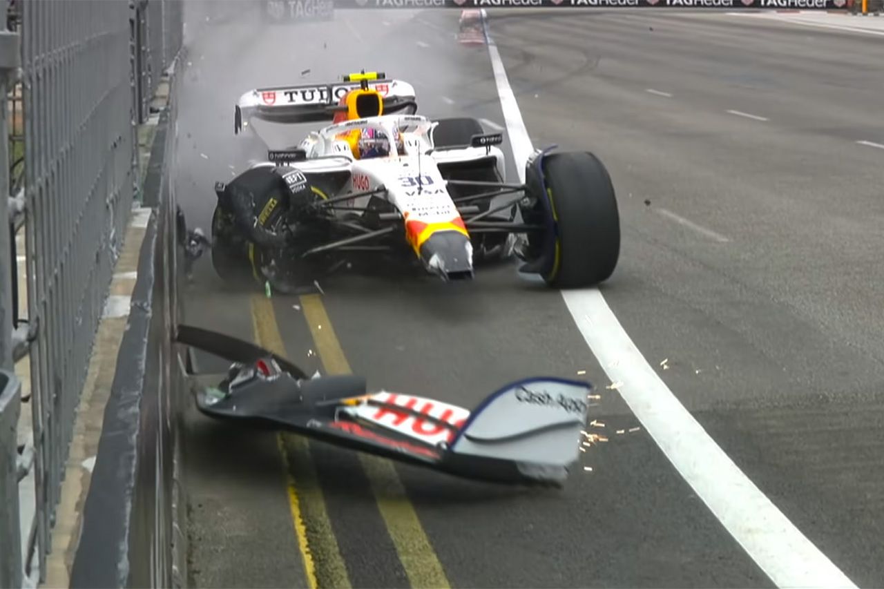 F1シンガポールGP FP3展開:フェルスタッペン最速 角田裕毅は苦戦18番手