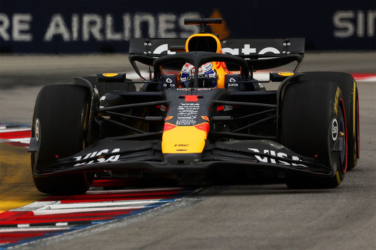 F1シンガポールGP FP3：フェルスタッペン最速も上位5台0.089秒の僅差