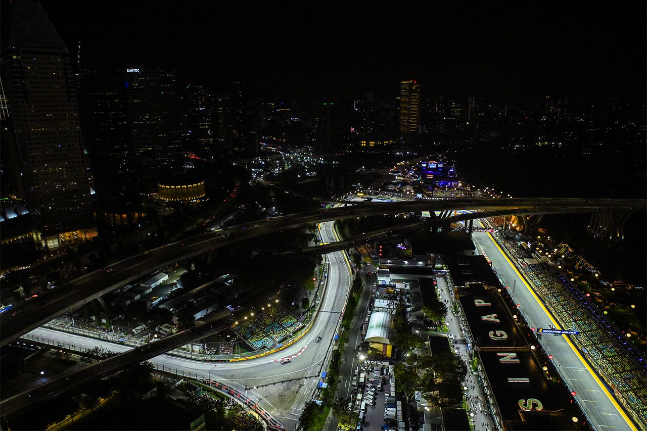 F1シンガポールGP 予選 ライブTwitch配信：角田裕毅の順位は？