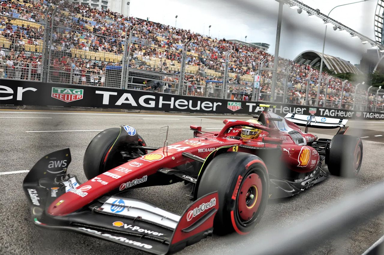 ルイス・ハミルトン F1シンガポールGP赤旗違反疑いも「違反なし」判定