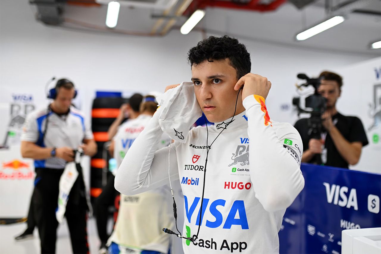 アイザック・ハジャー F1シンガポールGP初日2番手も「見た目ほど速くない」