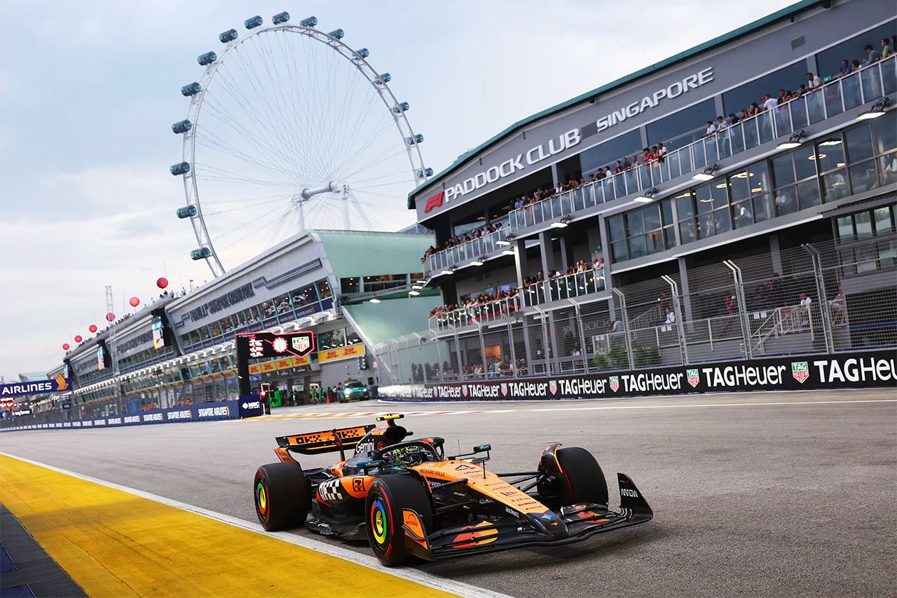 ランド・ノリス F1シンガポールGP