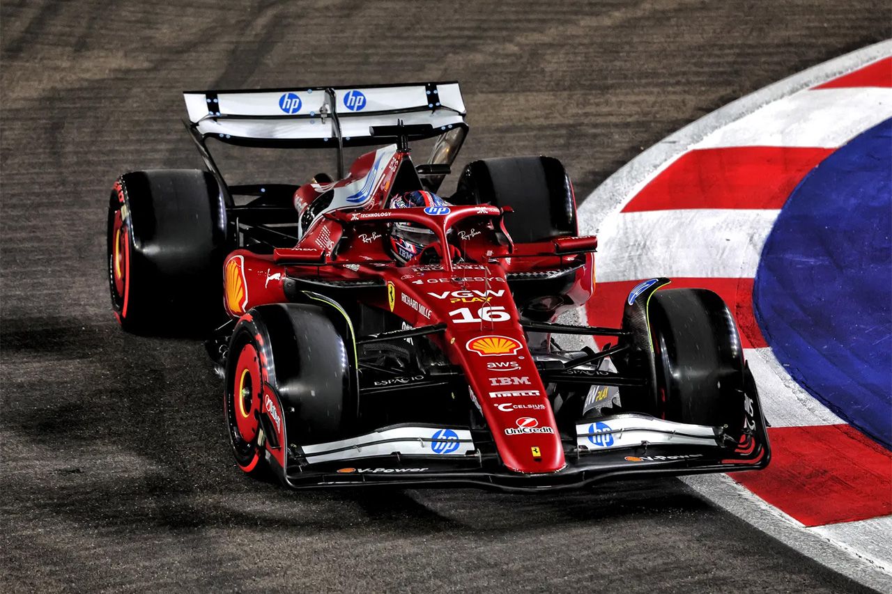 シャルル・ルクレール（スクーデリア・フェラーリ） F1シンガポールGP 予選