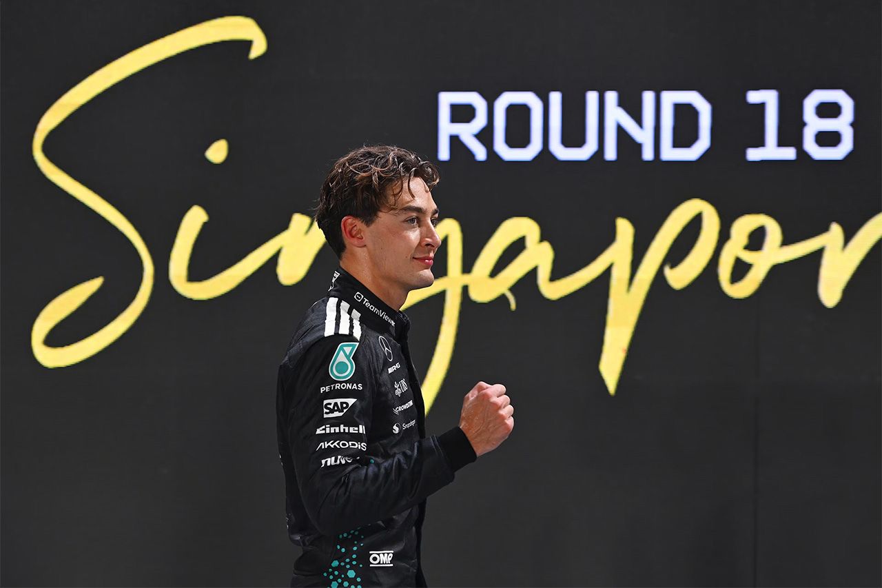F1シンガポールGP 予選 FACTS ＆ STATS：ラッセルがコースレコード更新
