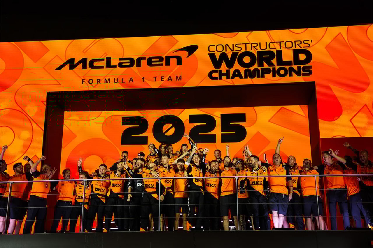 マクラーレン 2025年F1コンストラクターズチャンピオンを獲得