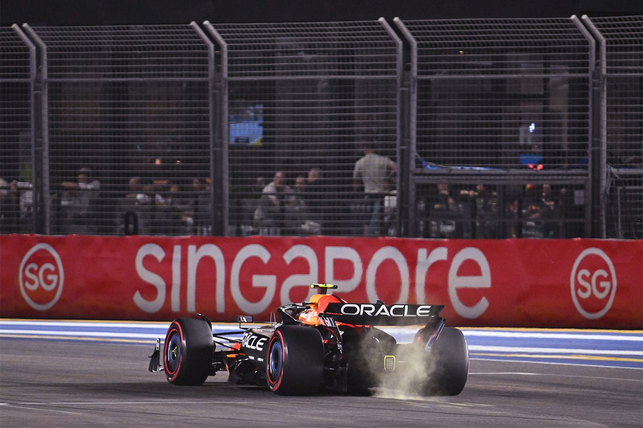 角田裕毅 レッドブル・レーシング F1 シンガポールGP
