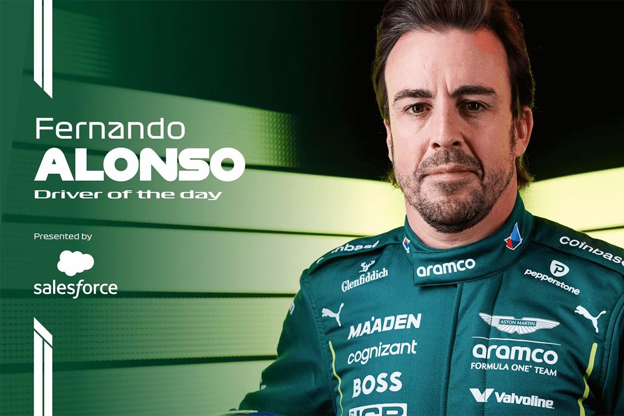 2025年F1 シンガポールGP：フェルナンド・アロンソがDRIVER OF THE DAY