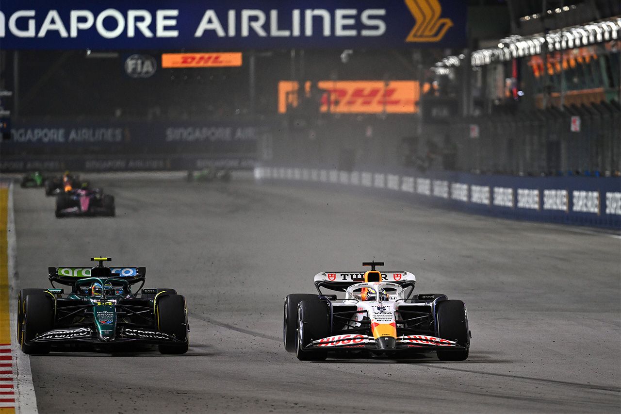 アイザック・ハジャー（ビザ・キャッシュアップ・RB・フォーミュラワン・チーム） F1シンガポールGP