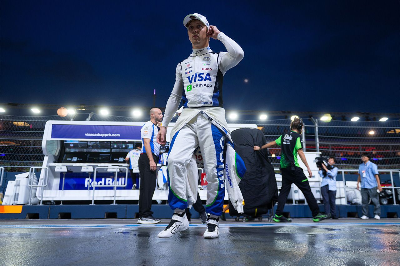 リアム・ローソン 苦しいF1シンガポールGP決勝「責任は僕にある」