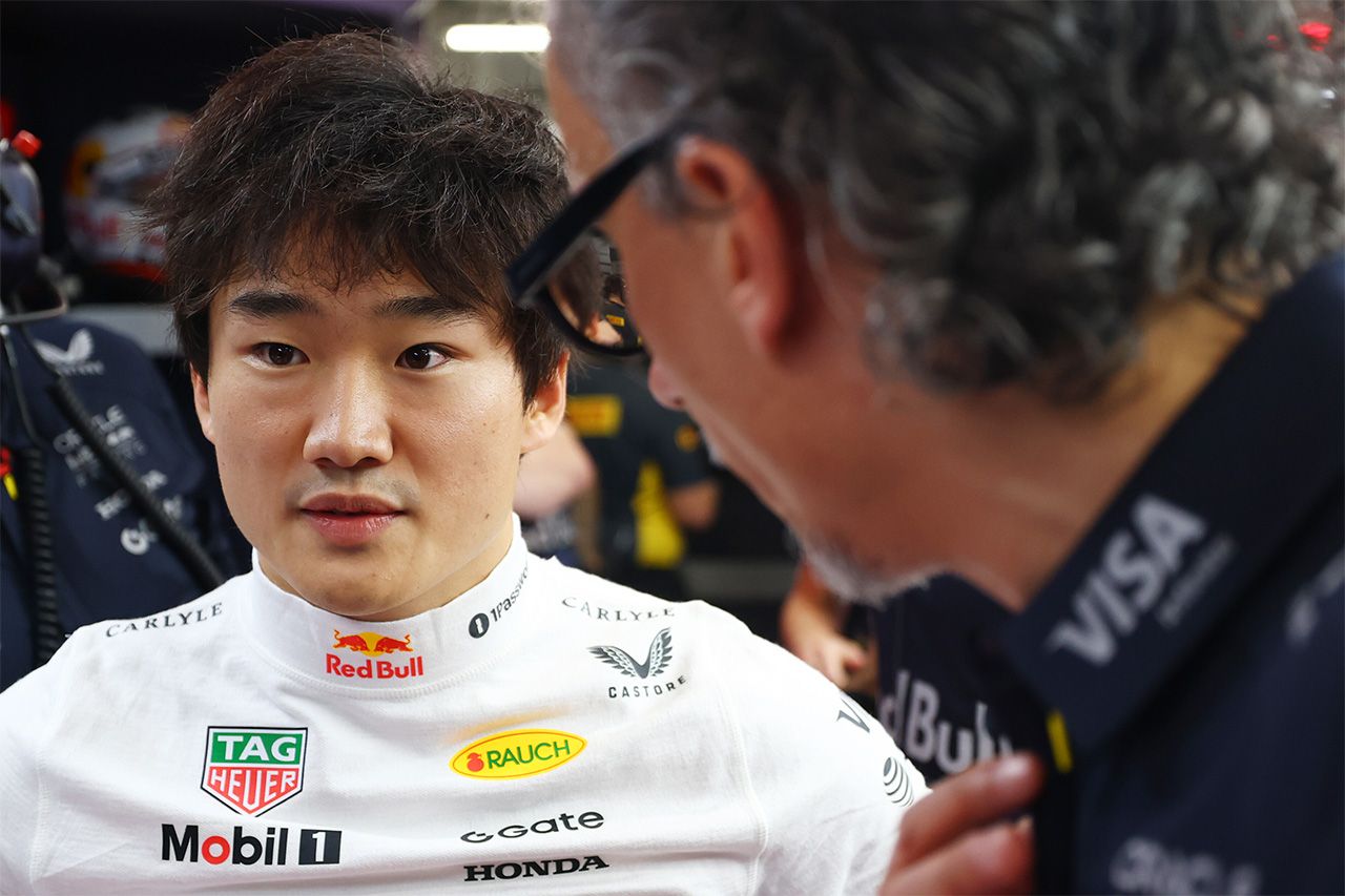 角田裕毅は「非常に努力家」 レッドブルF1代表が“成長を感じる走り”を評価