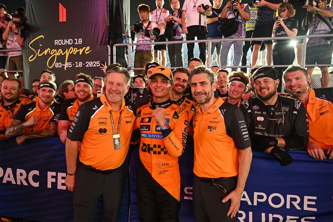 F1シンガポールGP 決勝 FACTS ＆ STATS：マクラーレンが連覇