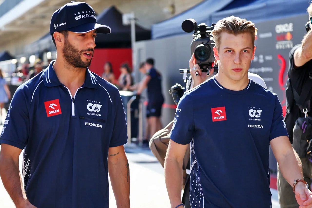 リアム・ローソン F1交代劇のリカルドとの関係を語る「本当に尊敬している」