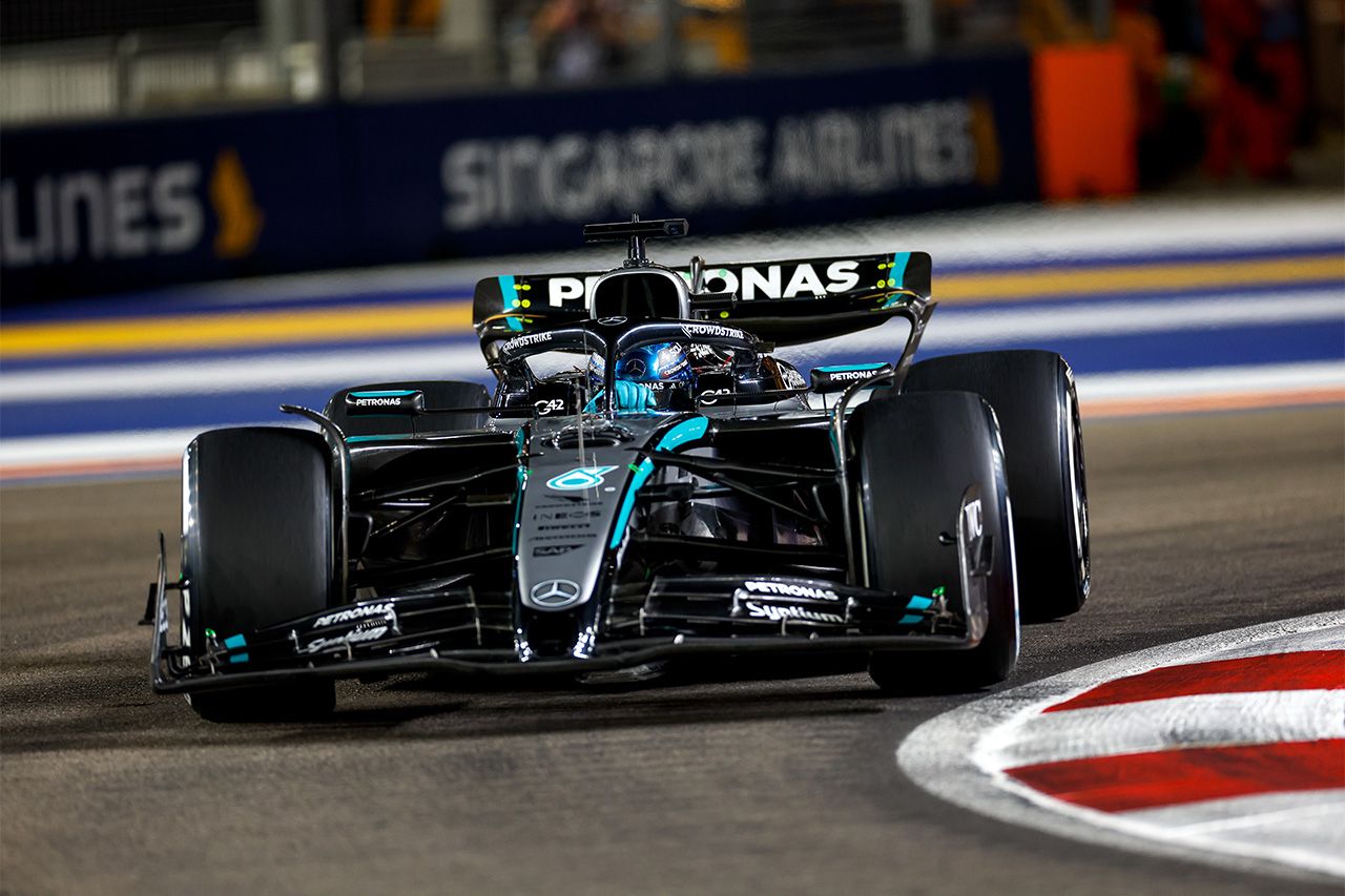 メルセデスF1 可変フロントウイング疑惑を否定「FIAからも異議なし」