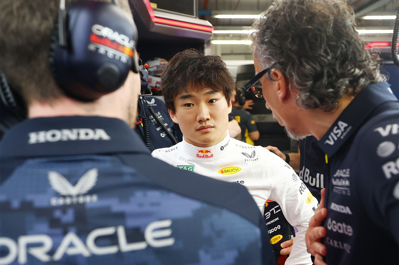 角田裕毅 レッドブルF1代表の「成長はポジティブ」発言に“送別スピーチ”の声
