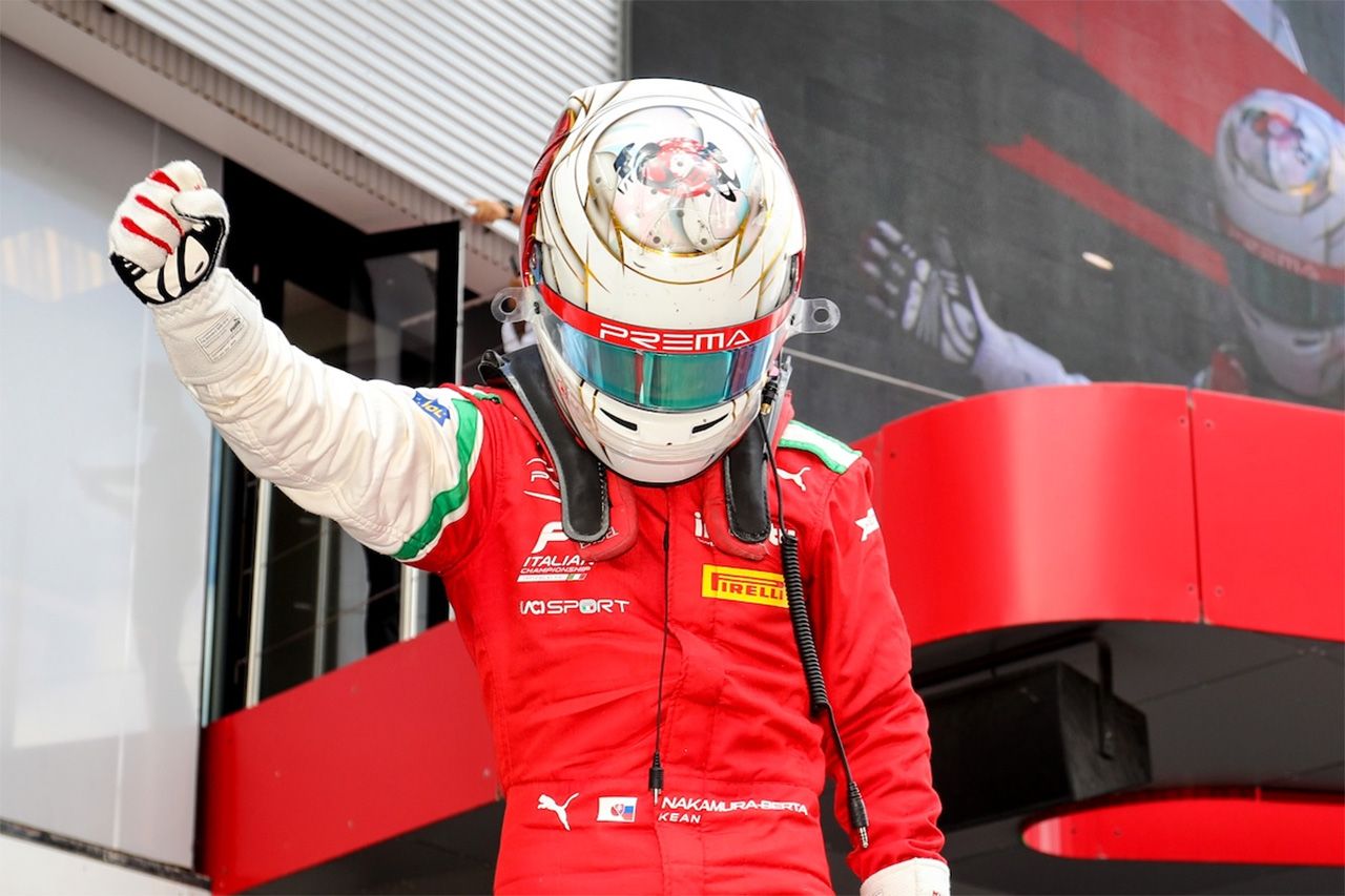 中村紀庵ベルタ、2025年イタリアF4選手権チャンピオンを獲得