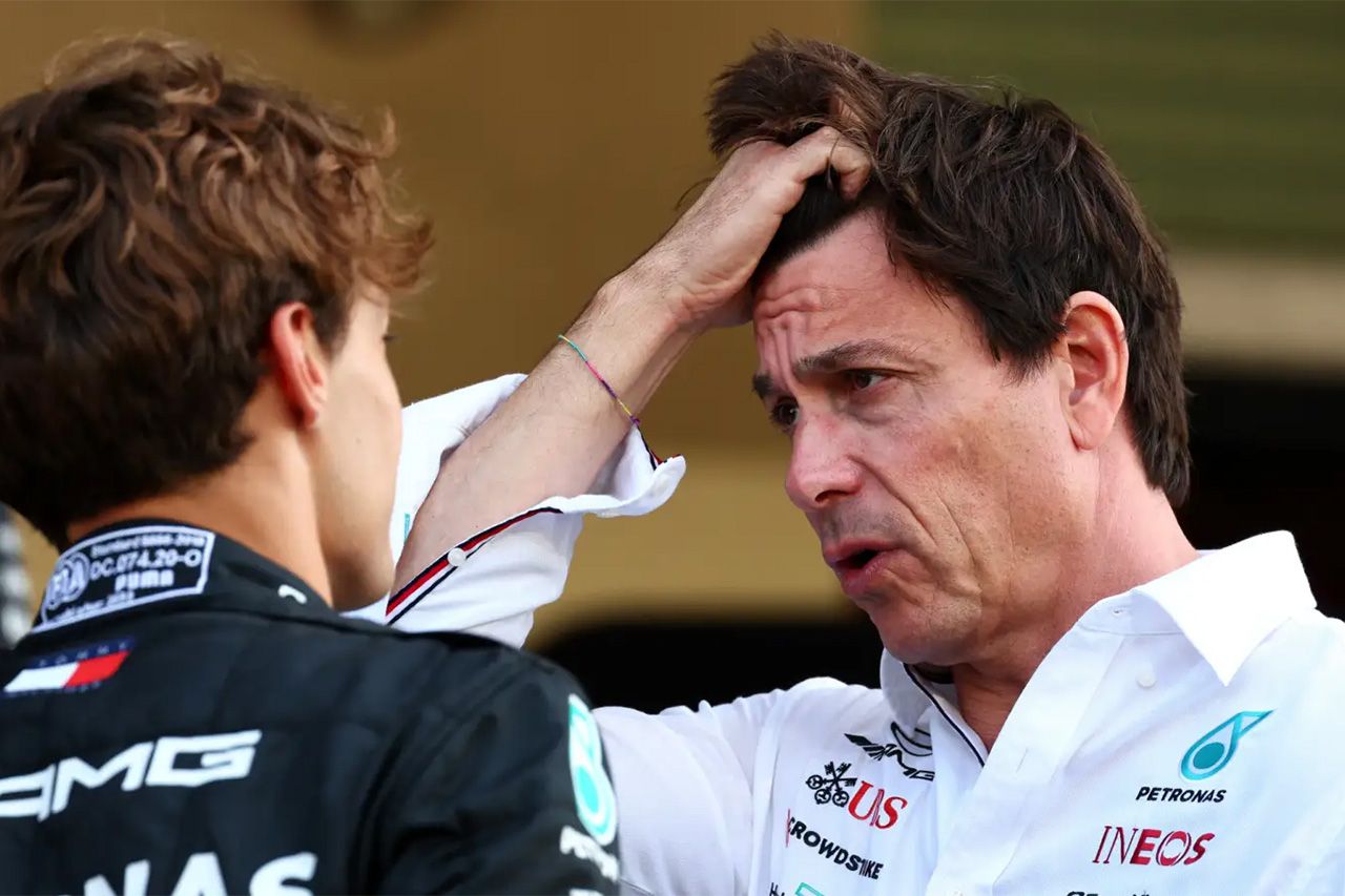 「トトを望んでいない」 メルセデスF1内でラッセルとヴォルフに確執？