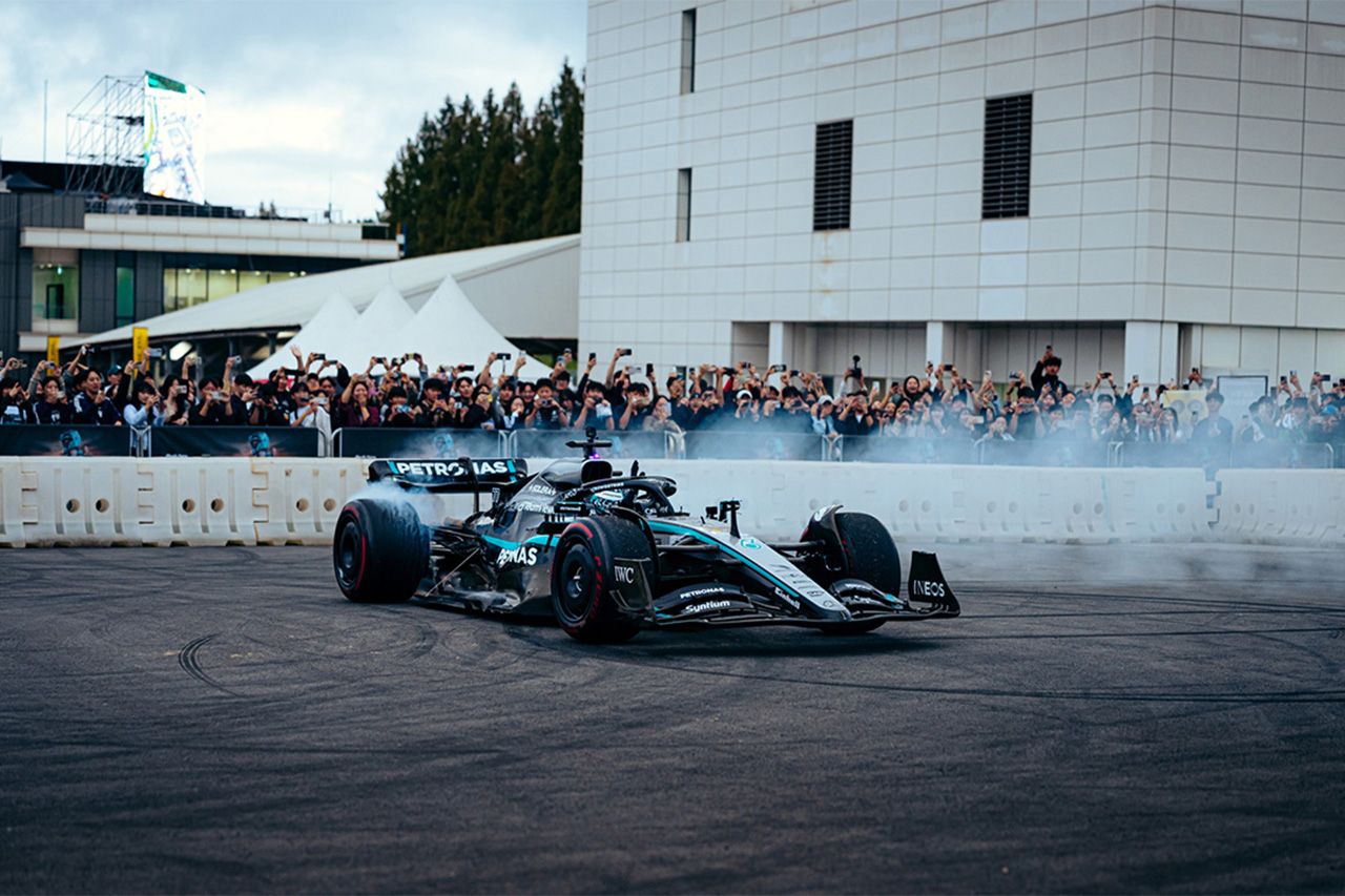 韓国で12年ぶりのF1マシン走行 ボッタス「情熱はさらに高まっていた」