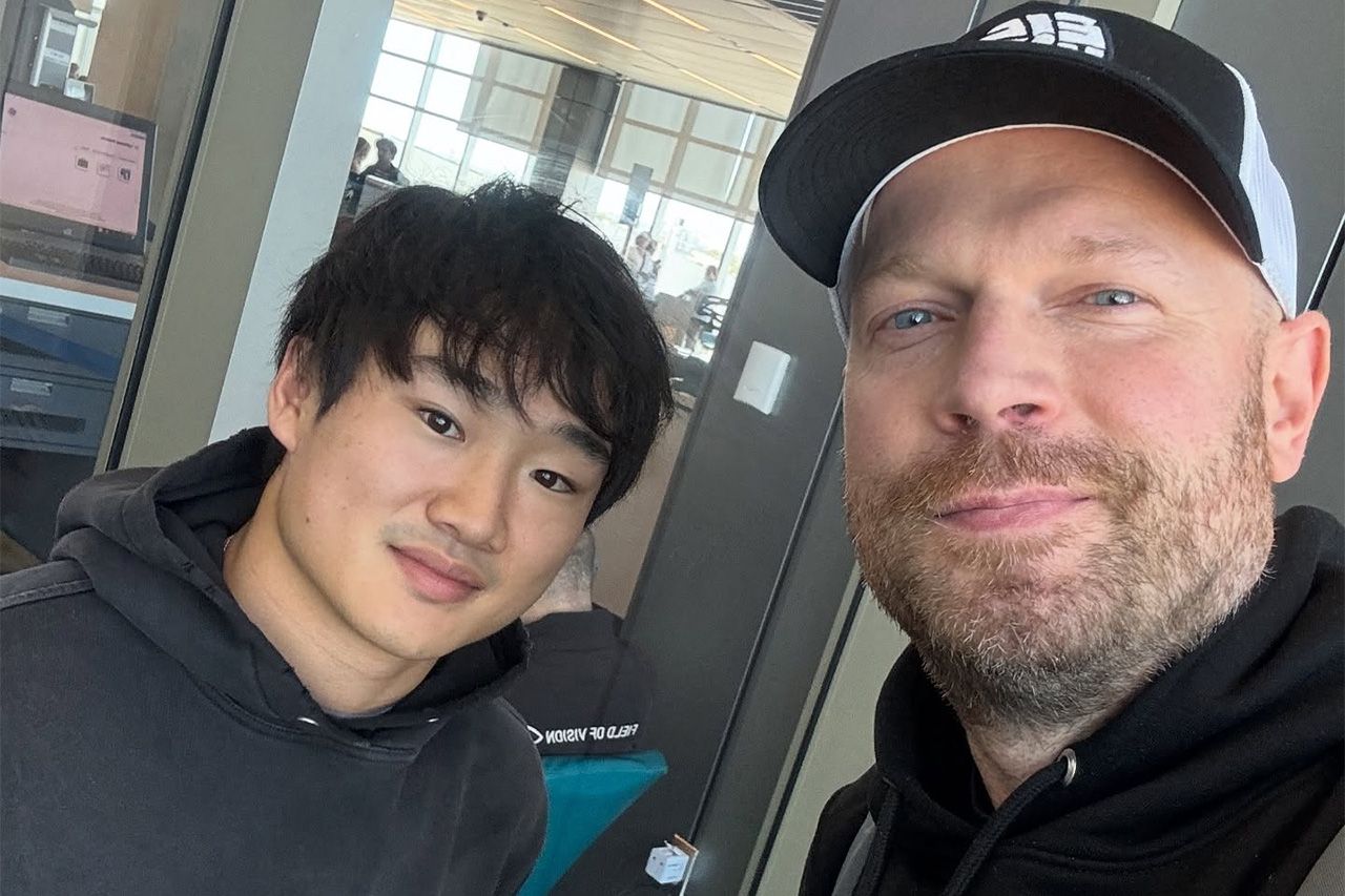 角田裕毅、再びアメリカ入国審査で足止め 別室に短時間の拘束
