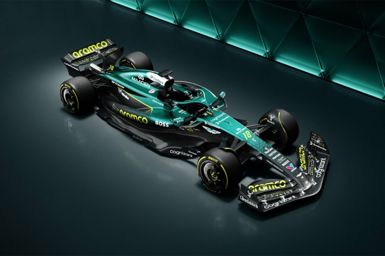 アストンマーティンF1、アラムコと共同で科学をテーマにした特別リバリー