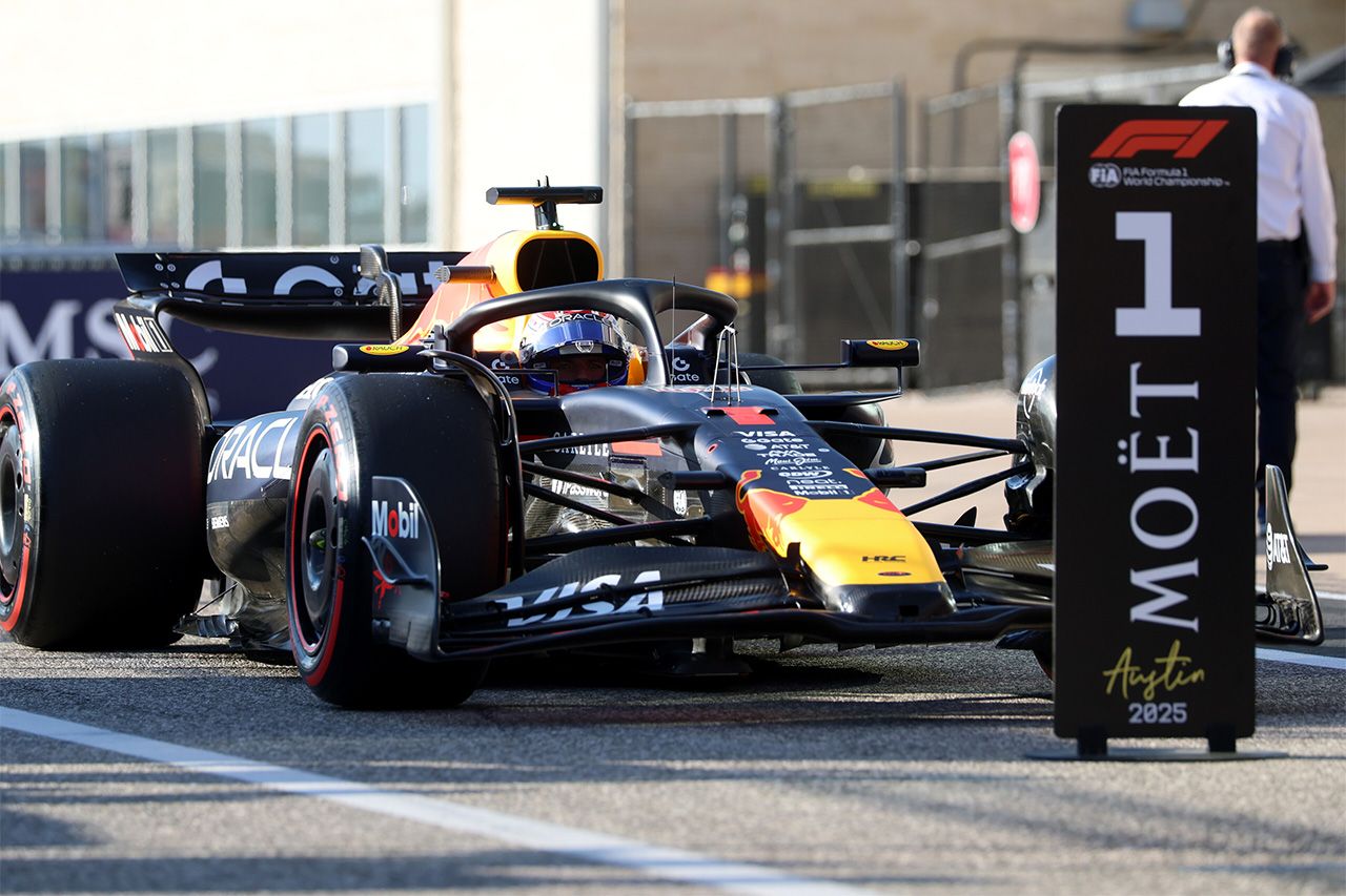 F1アメリカGP 予選 展開：マックス・フェルスタッペンが2日連続ポールポジション