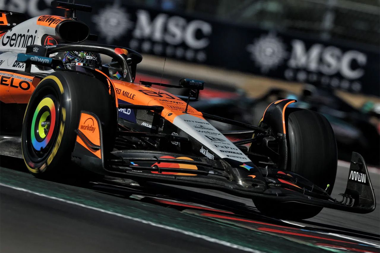 オスカー・ピアストリ(マクラーレン) F1 アメリカグランプリ