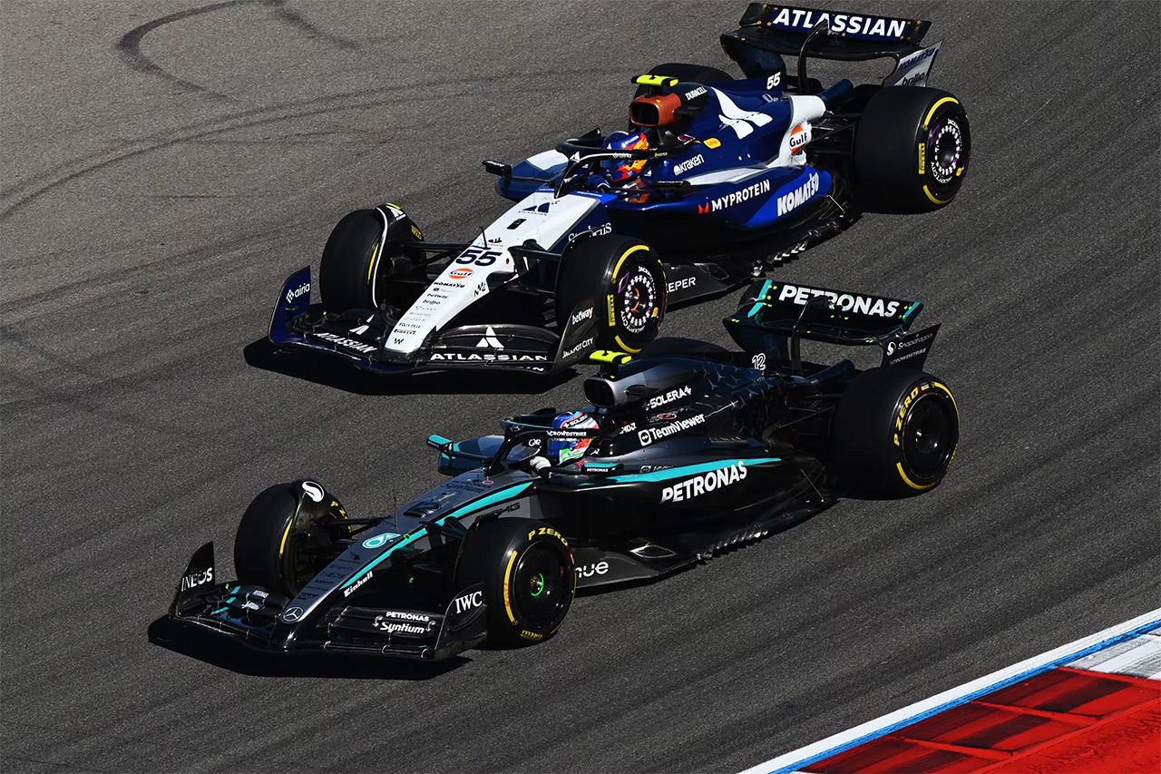 2025年F1 アメリカグランプリ カルロス・サインツJr. vs アンドレア・キミ・アントネッリ