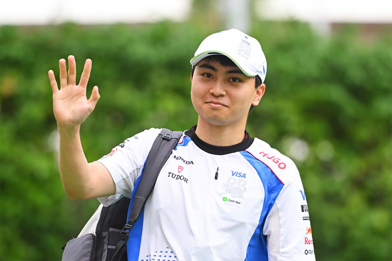 岩佐歩夢 F1メキシコGPのFP1にレーシングブルズから出走
