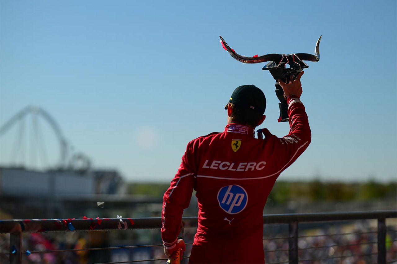 シャルル・ルクレール アメリカGP F1