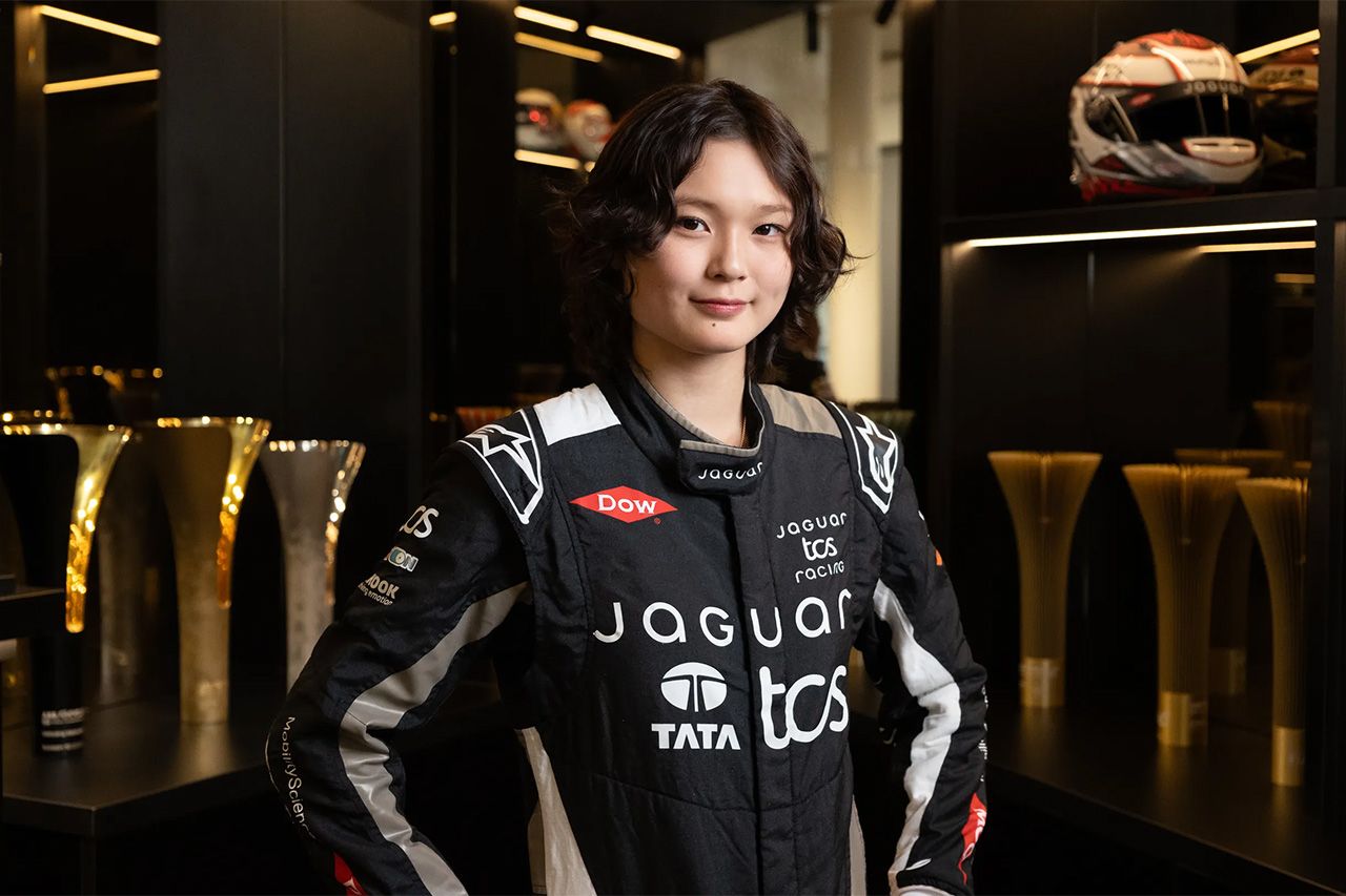 野田樹潤 ジャガーTCSレーシングからフォーミュラE女性テストに参加
