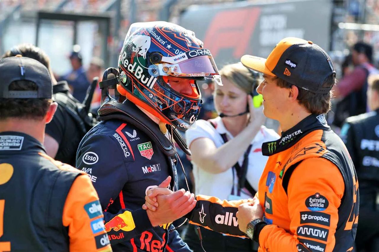 オスカー・ピアストリとマックス・フェルスタッペン