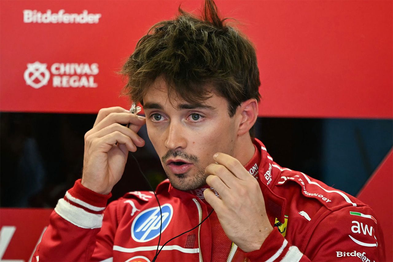 シャルル・ルクレール F1メキシコGP初日「レッドブルとマクラーレンには劣る」