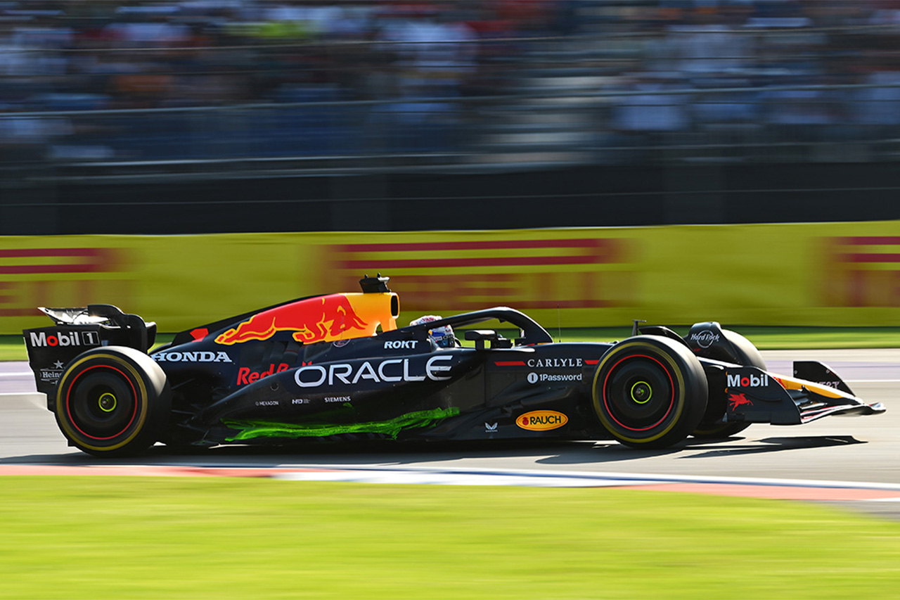F1メキシコGP ピレリ初日総括:フェルスタッペン首位も路面進化に注目