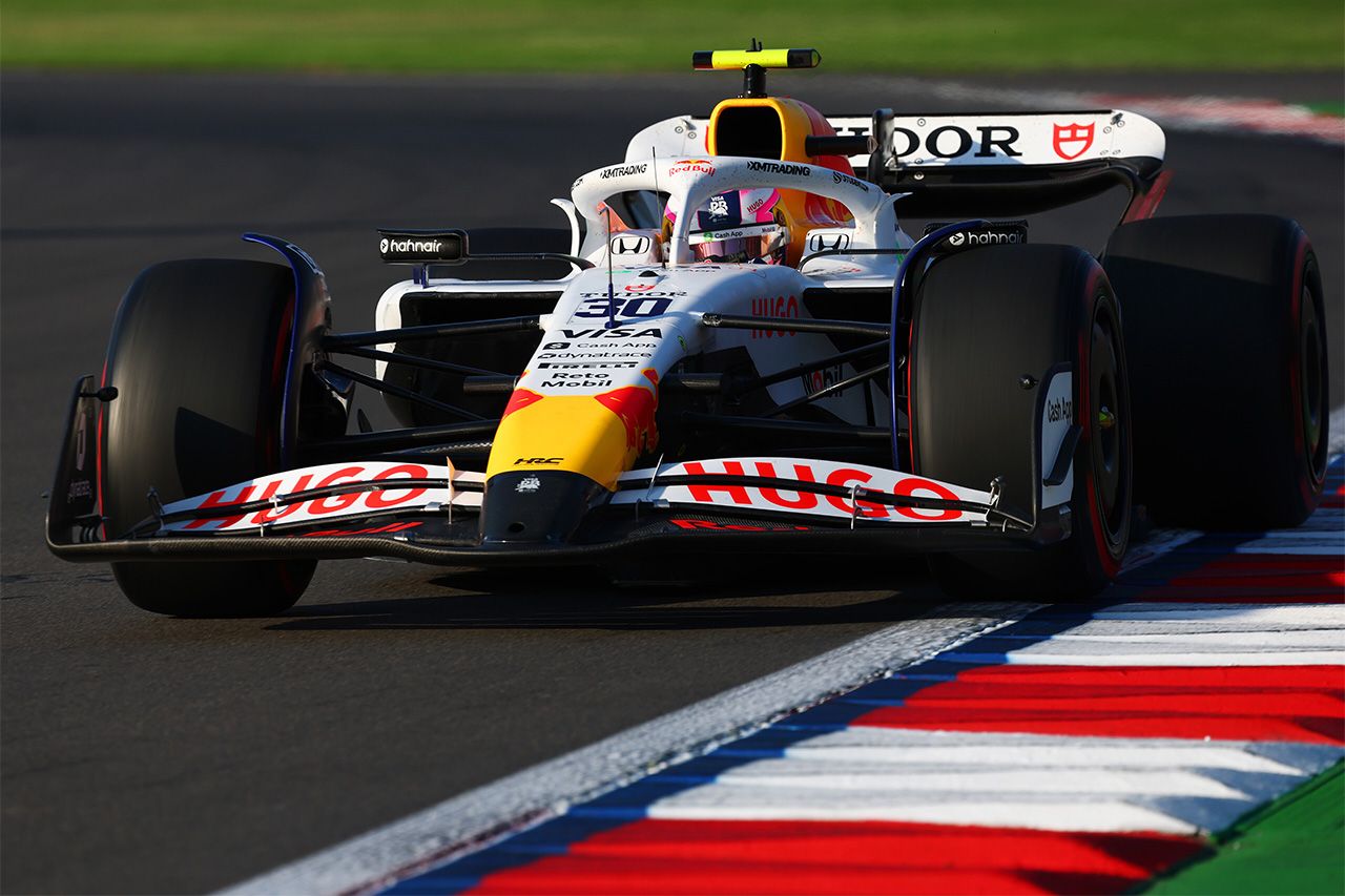 リアム・ローソン(ビザ・キャッシュアップ・RB・フォーミュラワン・チーム) F1 メキシコグランプリ