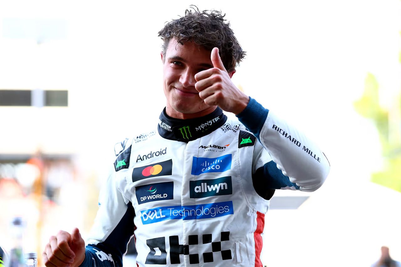 F1メキシコGP 予選:ランド・ノリスが圧巻のポール 角田裕毅は11番手惜敗