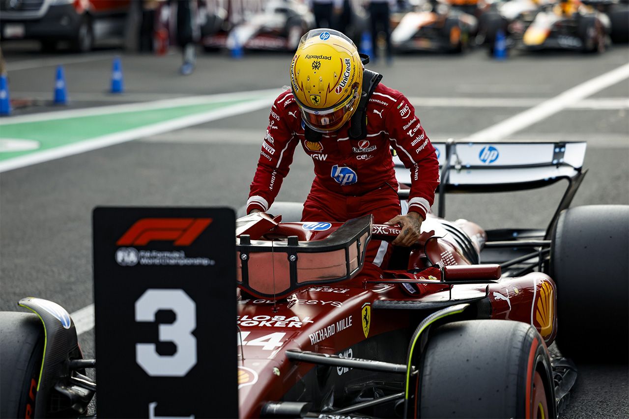 ルイス・ハミルトン(スクーデリア・フェラーリ) メキシコグランプリ