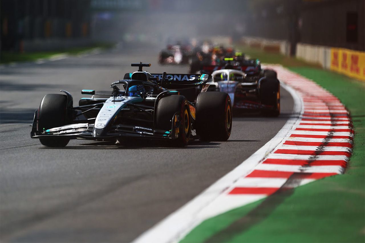 ジョージ・ラッセル(メルセデスAMG・ペトロナス・モータースポーツ) F1 メキシコシティGP