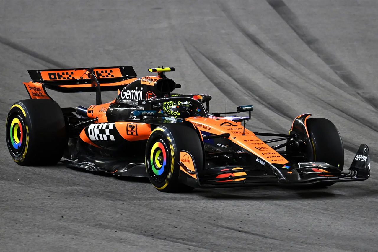 マクラーレン 2026年F1マシン『MCL40』をアブダビGP前にオークション出品