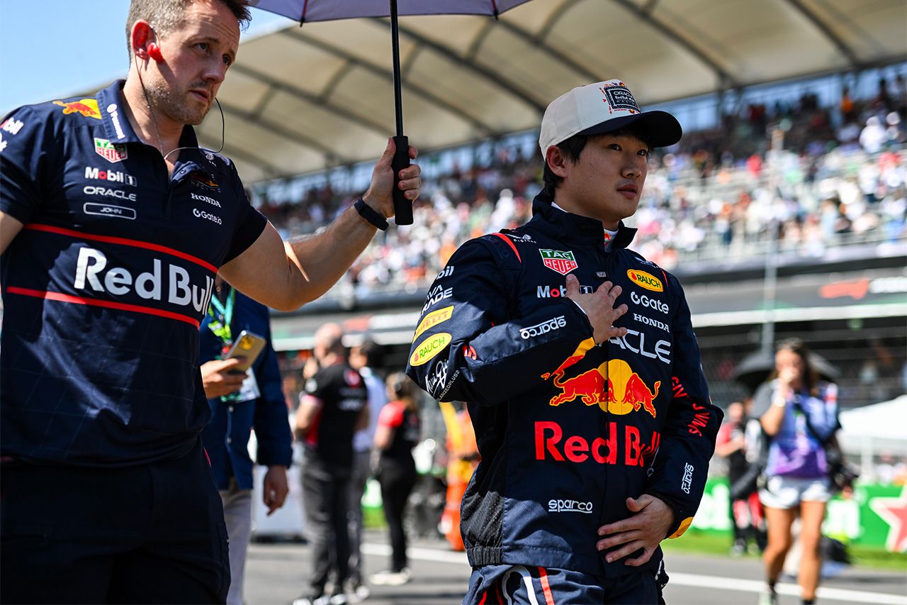 角田裕毅「確実に進歩」 レッドブルF1代表メキース「決断を急ぐ必要はない」