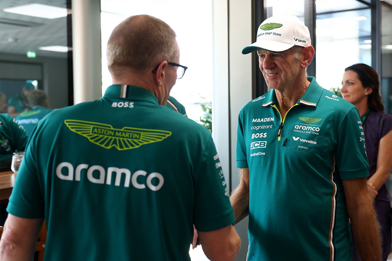 エイドリアン・ニューウェイ アストンマーティン・コグニザント・フォーミュラワンチーム