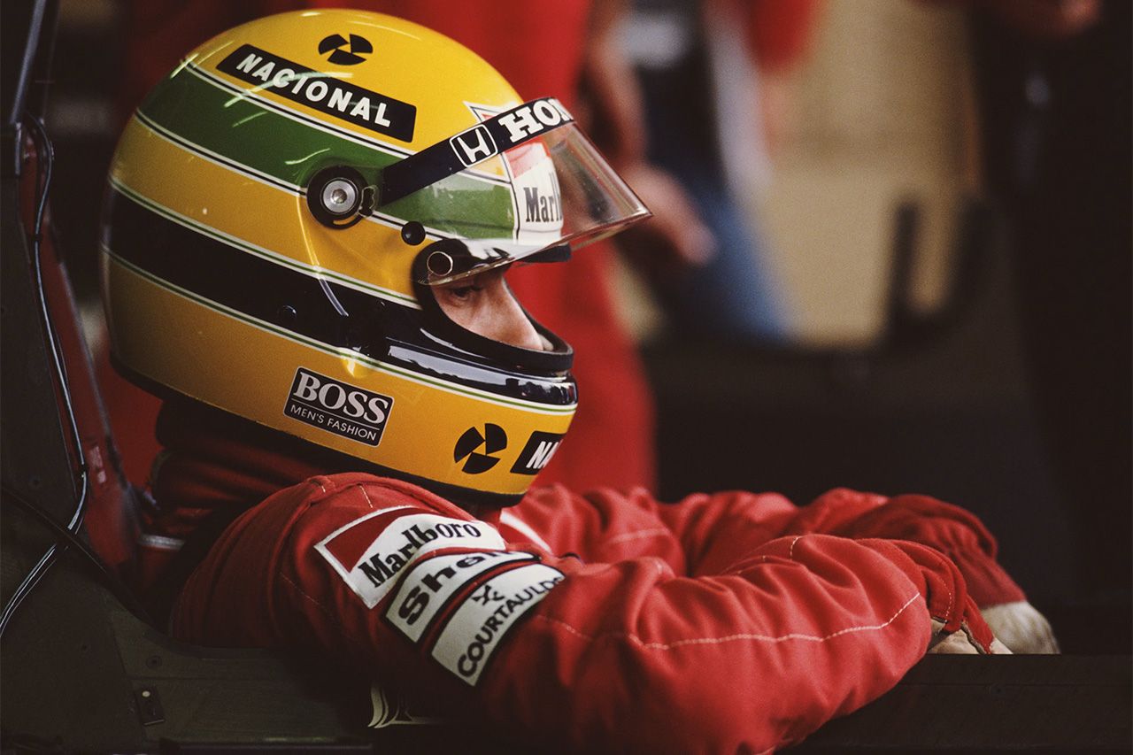 F1 ヘルメット アイルトン・セナ