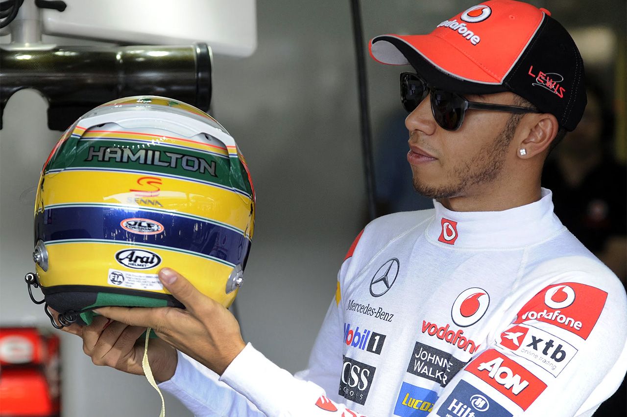 F1 ヘルメット ルイス・ハミルトン