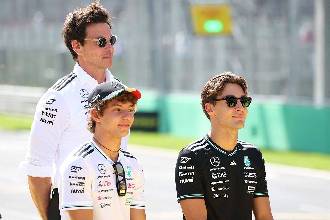 アンドレア・キミ・アントネッリ メルセデスAMG・ペトロナス・モータースポーツ