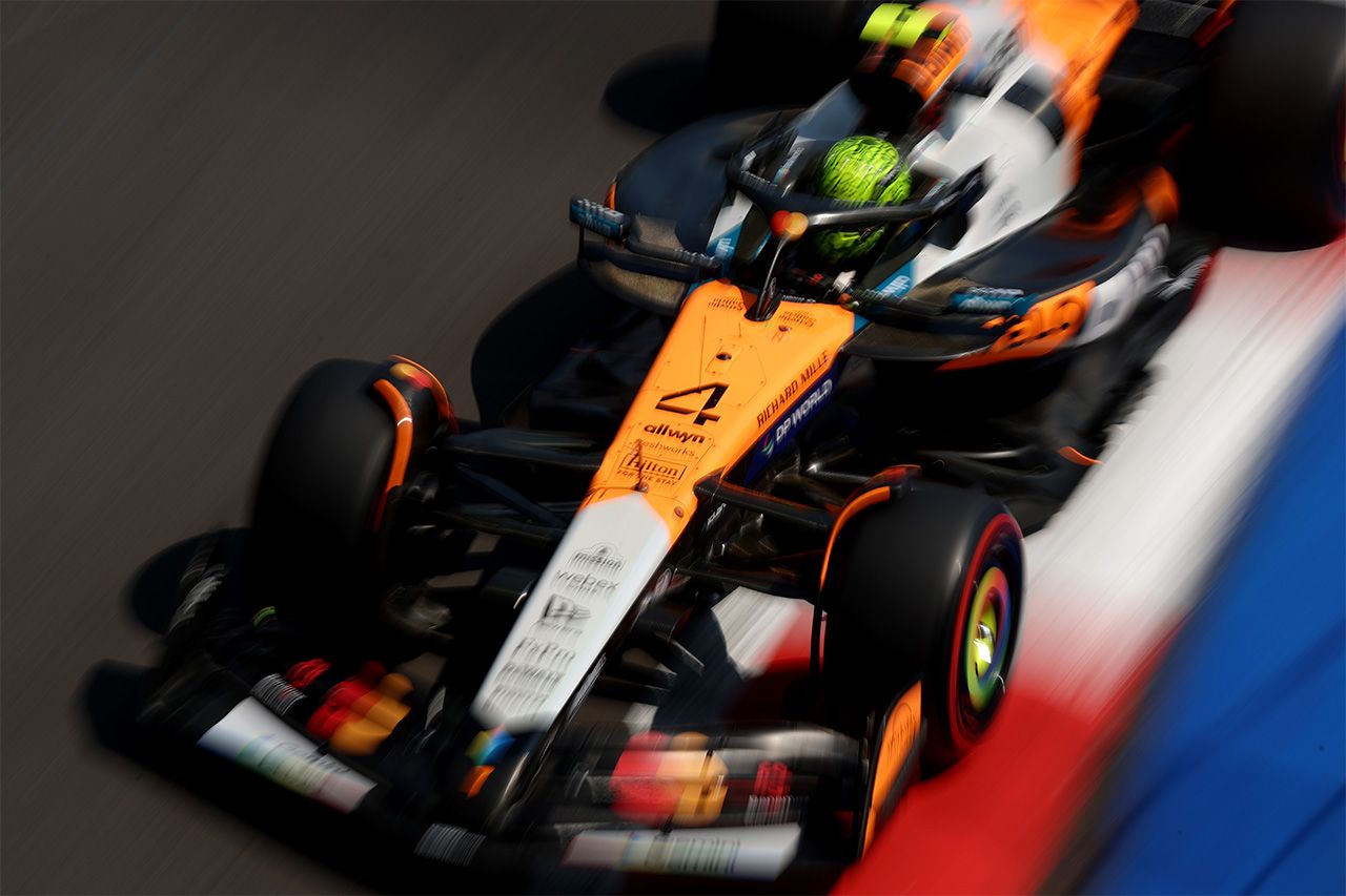 ランド・ノリス、予選でステアリング表示を減らして掴んだF1首位の座