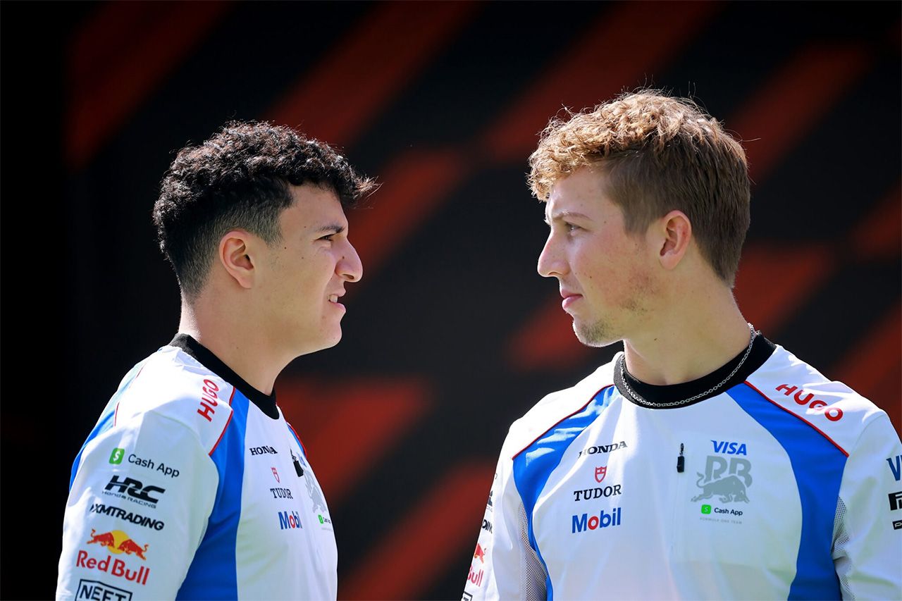 角田裕毅 リアム・ローソン アイザック・ハジャー