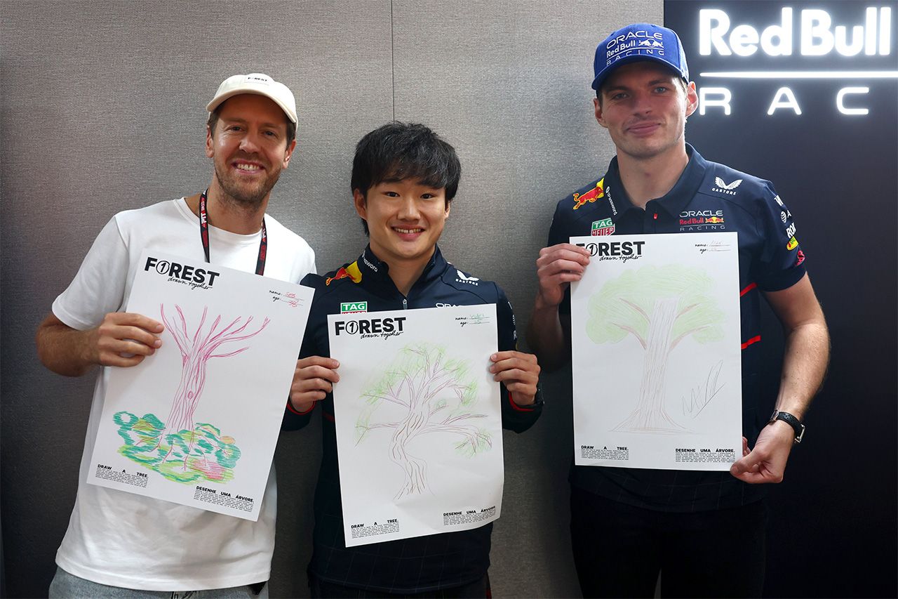 セバスチャン・ベッテル F1ブラジルGP訪問「環境とファンをつなぐ新たな挑戦」